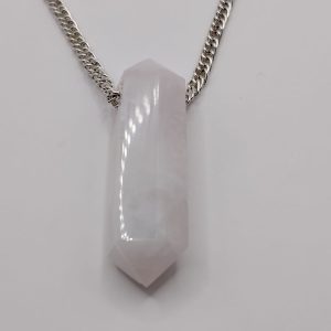 Dije de cuarzo blanco