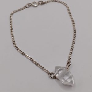 Pulsera de cuarzo blanco