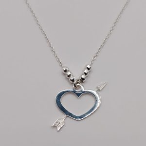 Colguije corazón de cupido