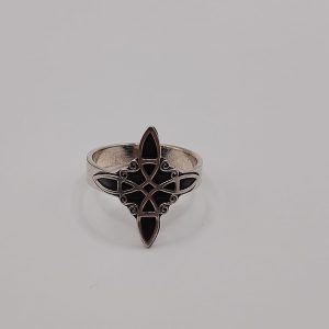 Anillo nudo de bruja liso